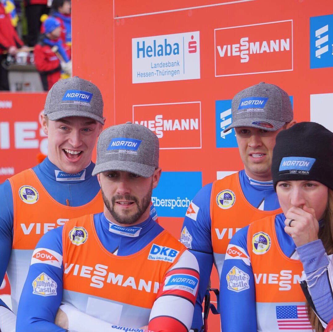 You win some and you Luge some! Missed the podium by .007 this past weekend! On to Lillehammer, Norway for World Cup #8! #TeamUSA #USALuge