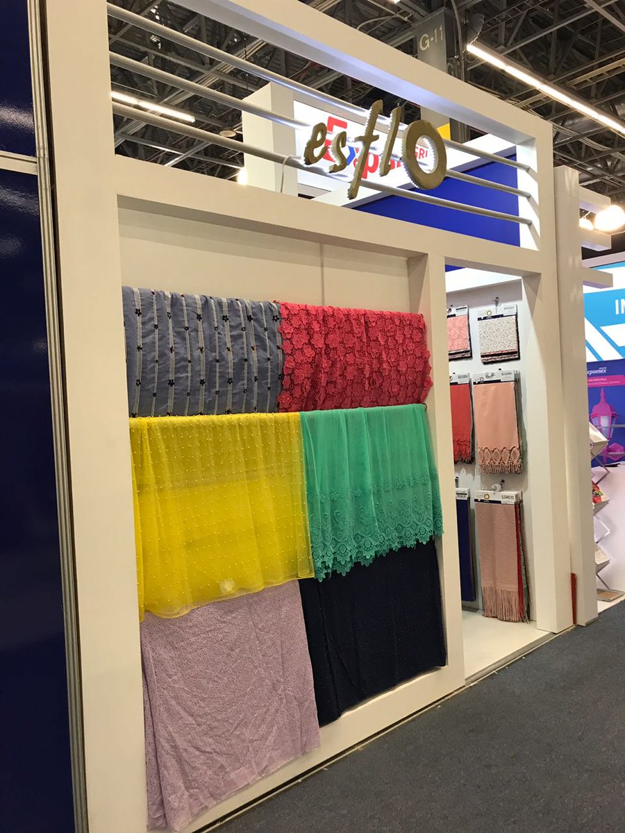 EsfloTextil's tweet photo. Ya presentes en Expo Intermoda #Intermoda2018 #Tendencias2018 @ExpoGuadalajara @Intermoda @EsfloTextil https://t.co/HxnKV7awm4