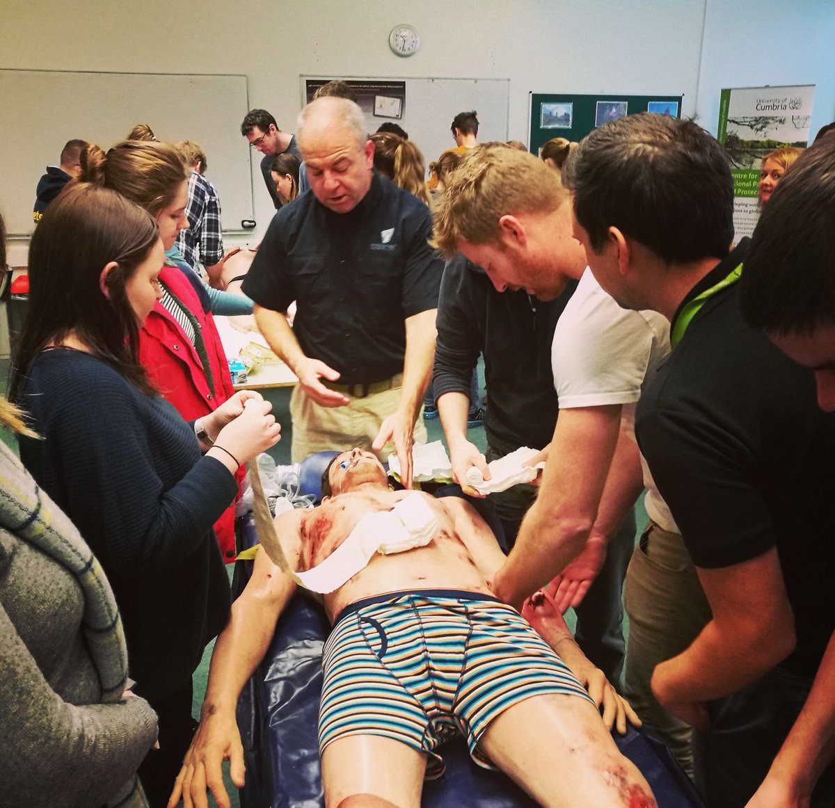 SIMBODIES's tweet photo. Great day with @Prometheusmed @CumbriaUni demonstrating #SIMBODIES for #CPD #Trauma Day, @UoCSkills @NWAmb_Sim @SIMBODIESglobal https://t.co/lpsn5feqfE