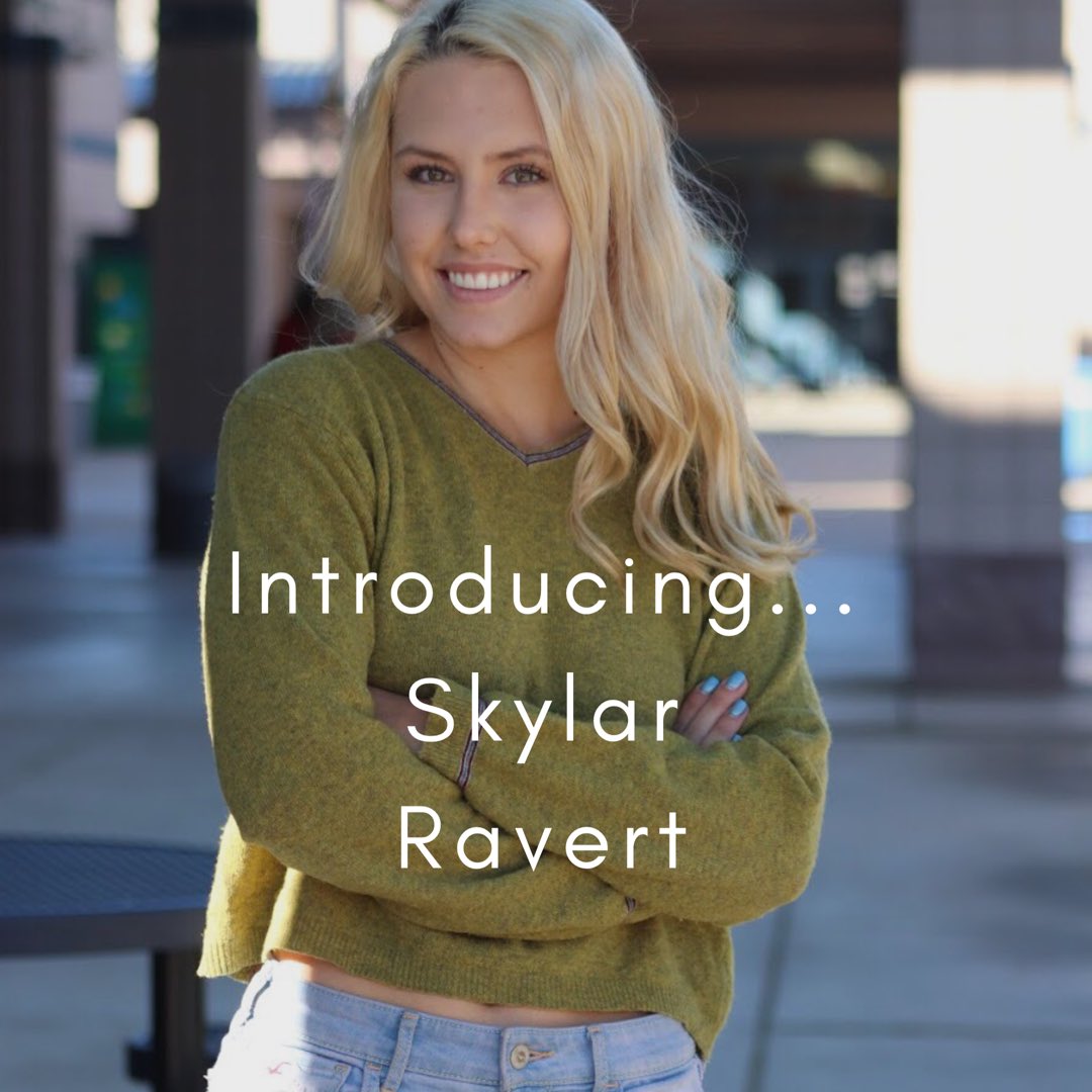 This is senior Skylar Ravert!! Her favorite memory at Pinnacle was qualifying for states with her cheer team!