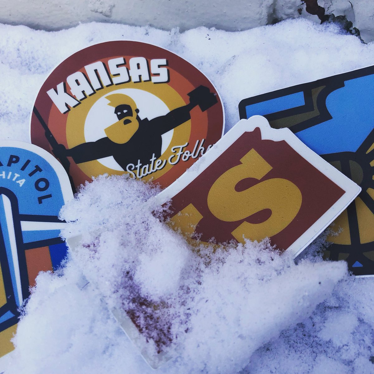 It’s never too cold for stickers! #stickerlife #ItsSoCold