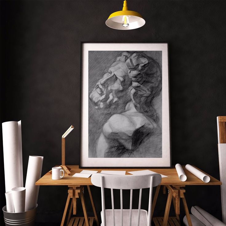 Study of Laocoon'... by <a href="/LeahMaximova/">Leah Maximova</a> #pencil #drawing #art artf.in/D_lx9w <a href="/artfinder/">Artfinder</a>