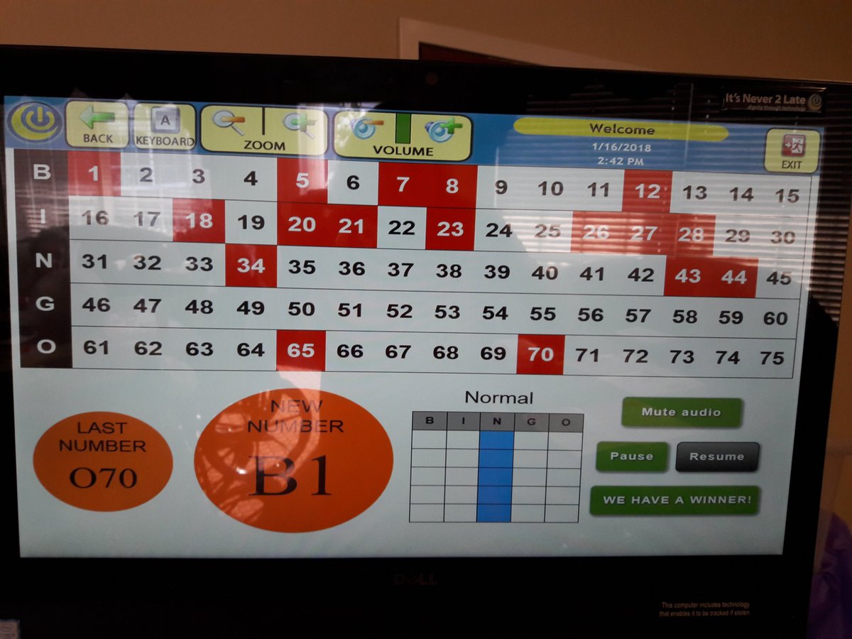 Glen_RidgeHC's tweet photo. Snow outside and Bingocize inside. Enjoying our snow day #bingocize https://t.co/oRTeCFMGhP