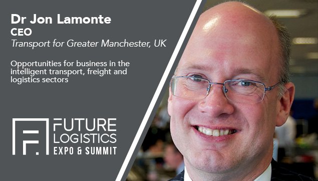 Dr Jon Lamonte CEO <a href="/OfficialTfGM/">Bee Network</a> explores opps 4 biz in the #intelligenttransport #freight &amp; #logistics sectors
in #Mcr &amp; NW at 1st annual <a href="/FLExpoSummit/">Future Logistics</a> on 28 Feb goo.gl/G5bpJJ