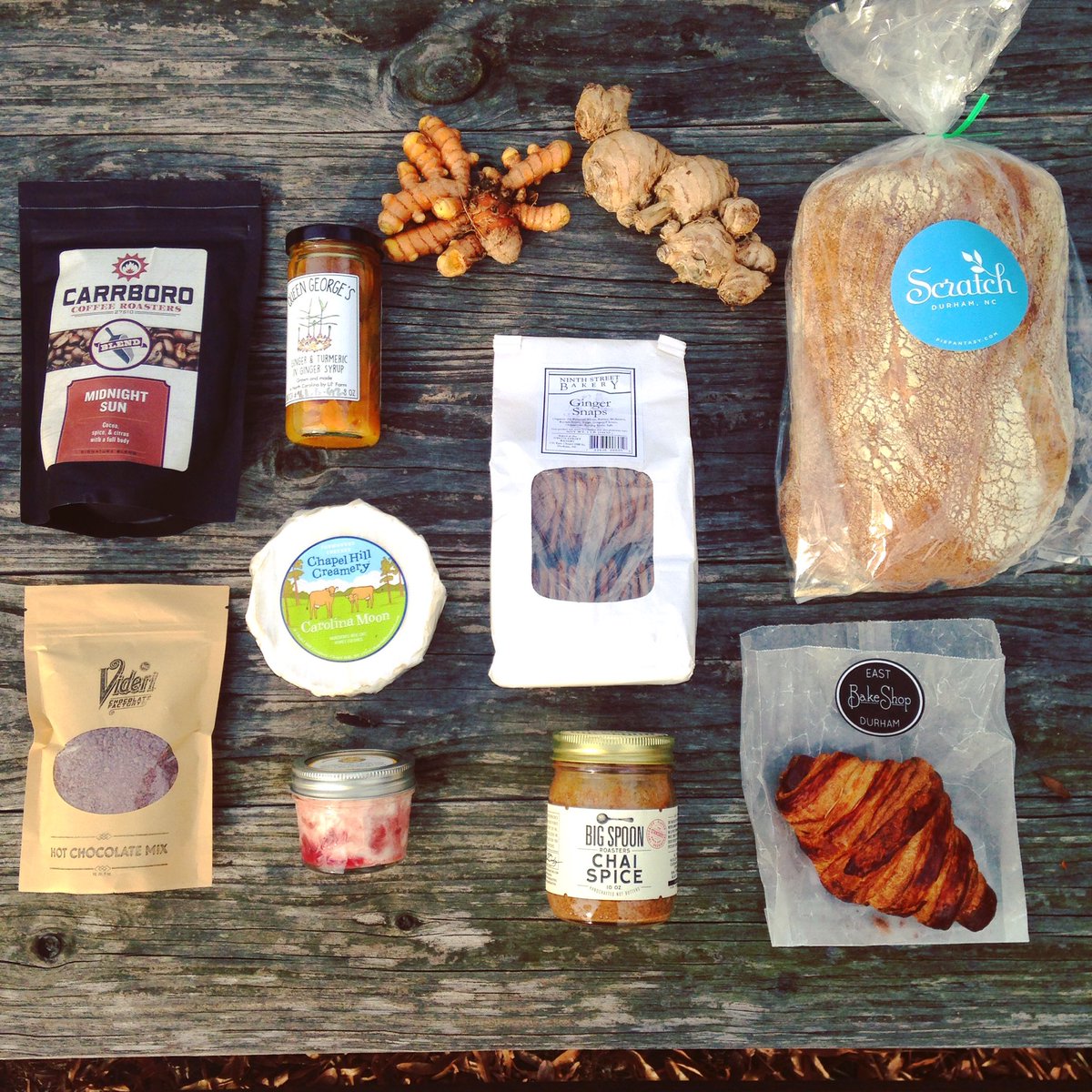 funnygirlfarm's tweet image. Just the #snowdayessentials. See you 2-6p at the #farmstand! #farmdurm