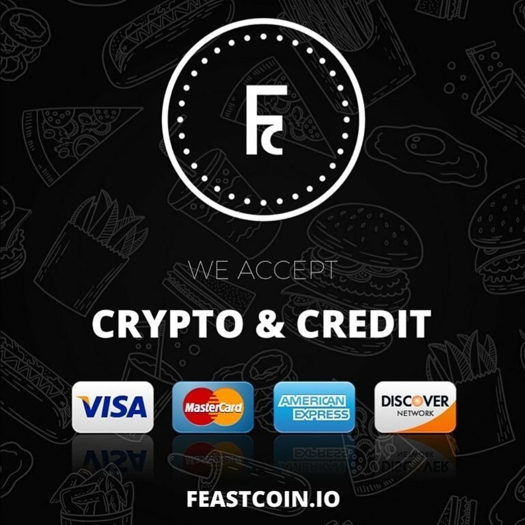FeastCoin's tweet photo. ICO OPEN : Order take-out and delivery with cryptocurrency. Read the White Paper and join the ICO now. https://t.co/DrmoryjfHs

#UberEats #SkipTheDishes #Bitcoin #BTC #Ethereum #Litecoin #Blockchain #Bitcoins #Altcoin #Altcoins #Cryptocurrency #Crypto #ICO #InitialCoinOffering https://t.co/Oowopx0gZf
