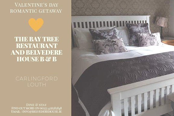 ❤Valentine's Day❤ Book Now!
Valentine's  Wednesday 14th Feb so why not book a Midweek B &amp; B with us for €89.00 &amp; dine in our Award Winning &amp; Michelin Recommended Restaurant.Call or Email:
☎️00353 429383848
📧info@belvederehouse.ie
<a href="/discoverirl/">Discover Ireland</a> <a href="/LouthHour/">LouthHour</a> <a href="/Louthchat/">#LouthChat</a>