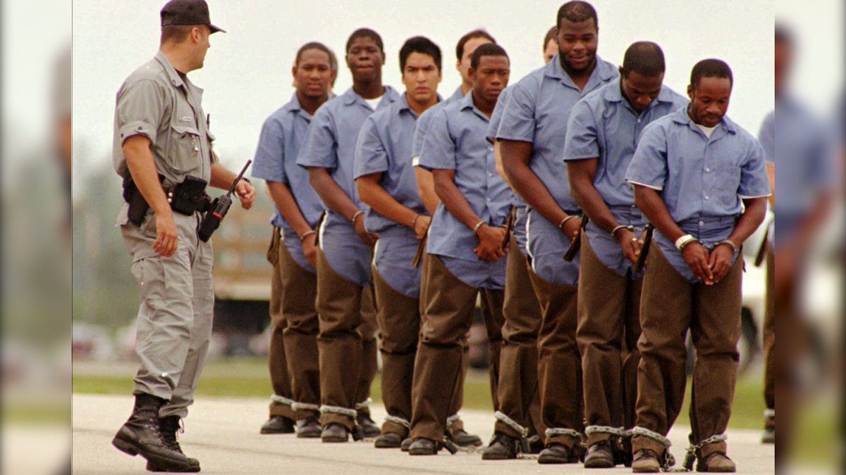 democracynow's tweet image. Florida: Prisoners Launch Prison Strike on MLK Day to Protest Unpaid Work ow.ly/tAPE30hOl7U #OperationPUSH