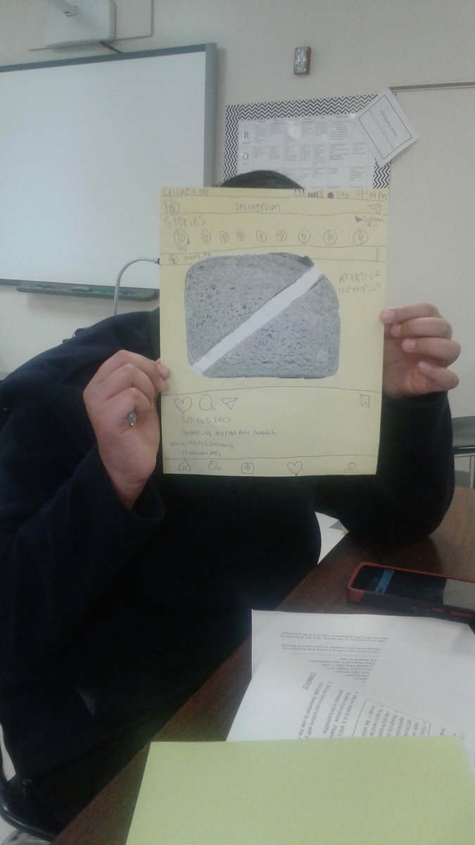 JanCarriker's tweet photo. "If Pythagoras had Instagram..." during ASAP @elise_school https://t.co/0NCwiCjFru