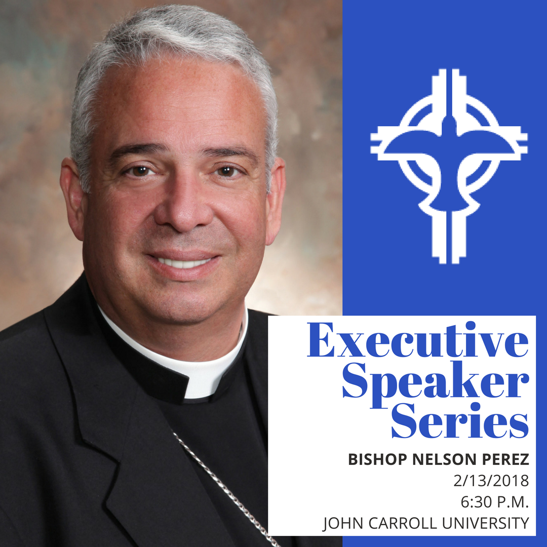 YCPCleveland's tweet photo. Less than a month until February's #ESS at @JohnCarrollU featuring our very own @BishopNPerez ! Join us for an evening of celebration, networking, and spiritual growth! #YCPinCLE #ExecutiveSpeakerSeries https://t.co/jNUzGpjalB
