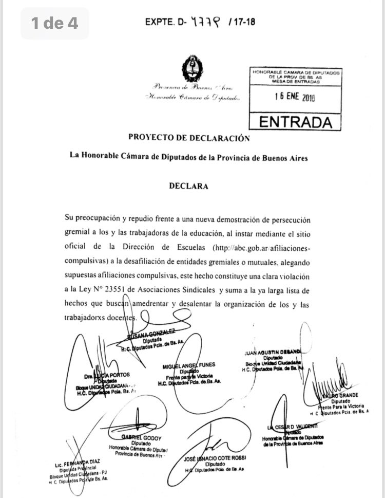 MiguelFunesA's tweet photo. Junto @JDebandi y con el acompañamiento de @BloqueUc_FPV_PJ presentamos una solicitud de informes y una declaración ante otra provocación de Vidal para con los gremios estatales ante el intento de lograr desafiliaciones buscando debilitar a la representación sindical del sector. https://t.co/1Ac22gbyae