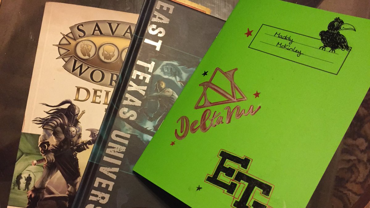 Great start to our <a href="/PEG_Games/">Pinnacle Entertainment Group</a> Savageworlds ETU adventure tonight. We kicked drunken ass - shh don't tell President Jimmie we were up to no good 😆