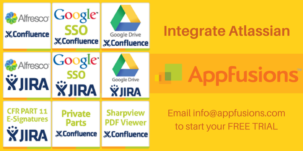 AppFusions's tweet image. Collaborate with your team easier - integrate tools seamlessly into #Confluence #JIRA @appfusions Eval today! hubs.ly/H09Hmqs0