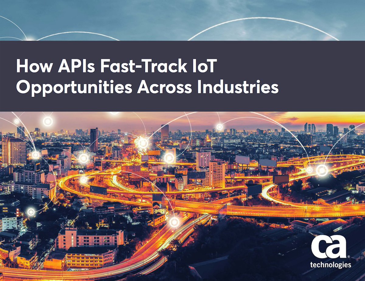 CAapi's tweet photo. #Healthcare, #retail, #travel - just a few industries to be transformed by #IoT. How will #APIs play a role? https://t.co/sPkBjWCwr8 https://t.co/bshtb51YXq