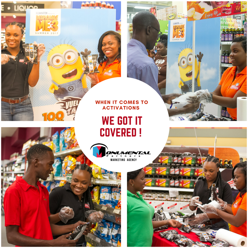 We do everything Marketing including in-store activation . From planning the promotion, sourcing the executors and promoters to  live social Media 
 WE DO IT ALL ! 
#MonumentalPartners #MarketingGurus #Promotion #MPL