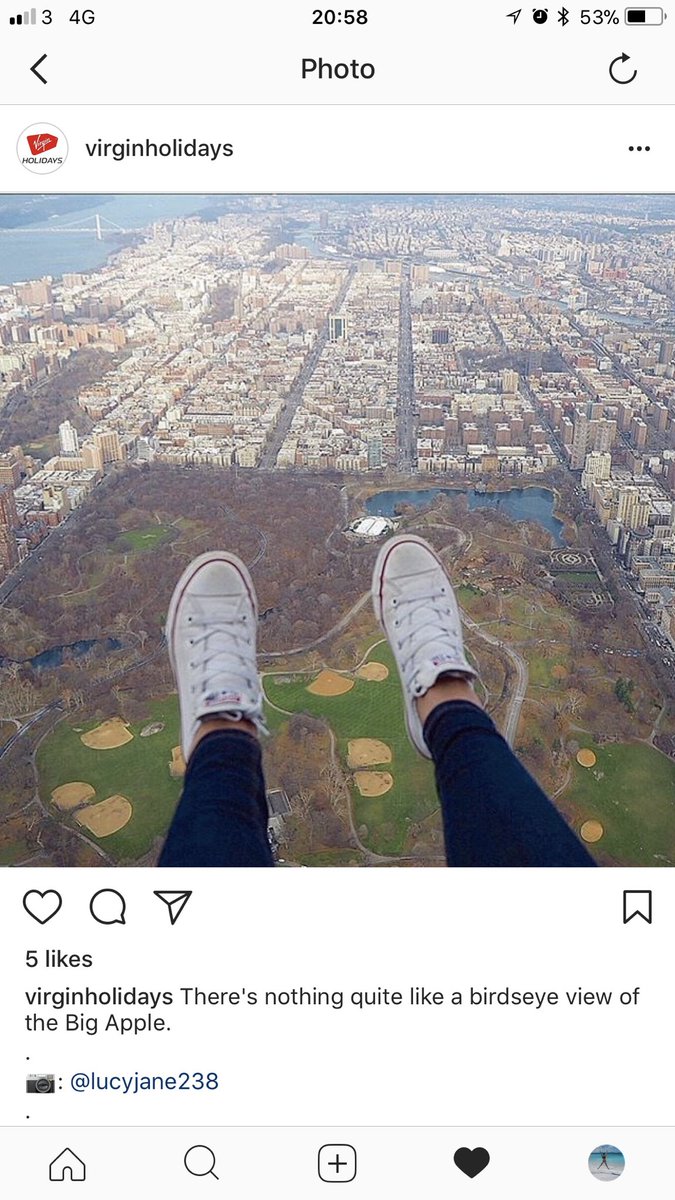 A bit of love from @VirginHolidays over on Instagram tonight 💗🚁