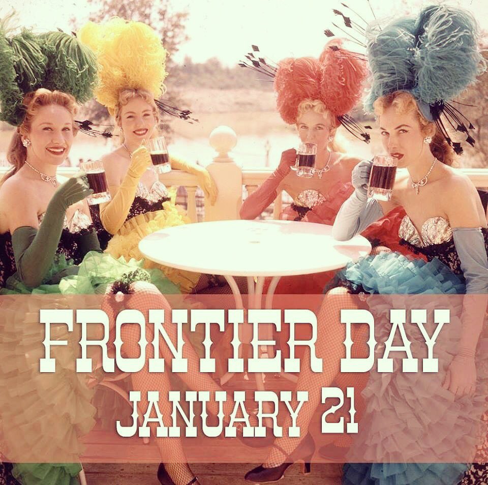 UnofficialDays's tweet photo. Frontier Day in #Disneyland approaches! The first of its kind, with hopefully many more to come, join your fellow trailblazers for a rootin' tooin' good time in the wild west.

This Sunday, January 21st! https://t.co/frBPDXzCis