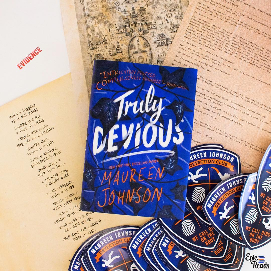 EpicReads's tweet photo. Love My Favorite Murder? How about BuzzFeed Unsolved? Because TRULY DEVIOUS is *finally* here, and it's perfect 💀🔍 https://t.co/bMHPeJ58fJ https://t.co/lNnCXmDXC0
