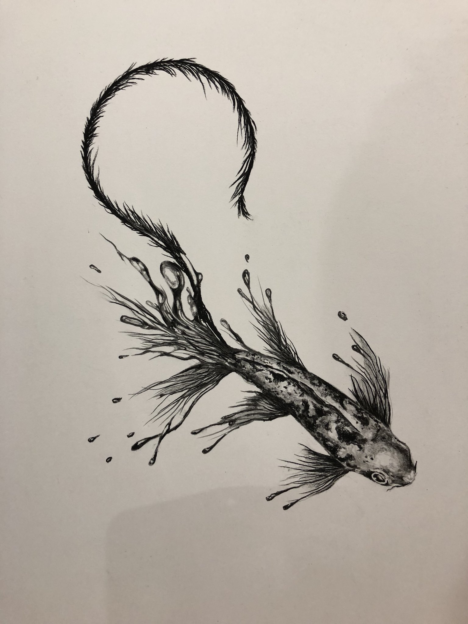 抽象的な鉛筆画 抽象鉛筆画 顔の表現 XXサイン - メルカリ