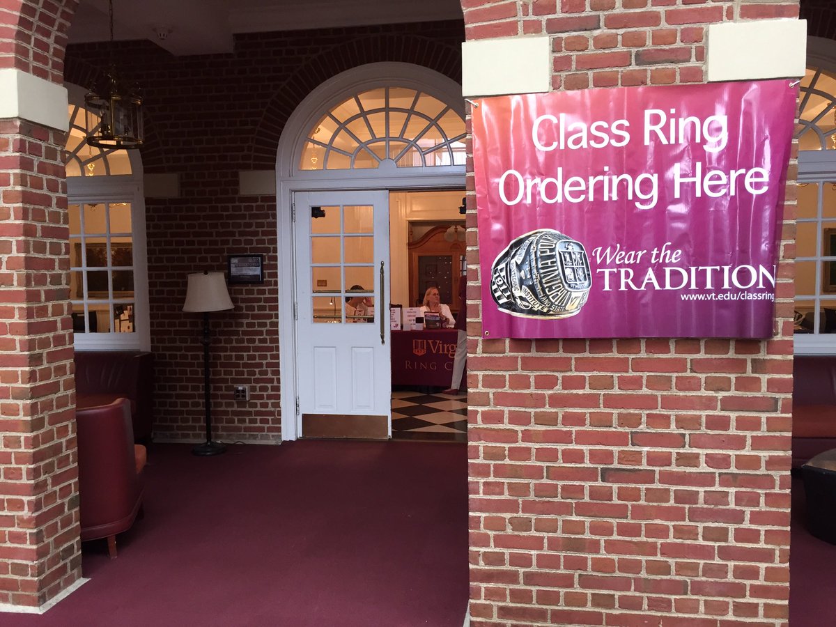 The ring ladies have missed our students! Ring ordering this week at Squires Williamsburg Room, 10-4pm! #wearthetraditon