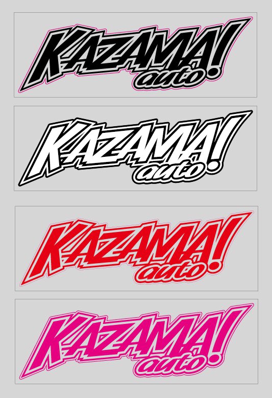 配布用のステッカーをオートサロンで配布したら大好評でしたので