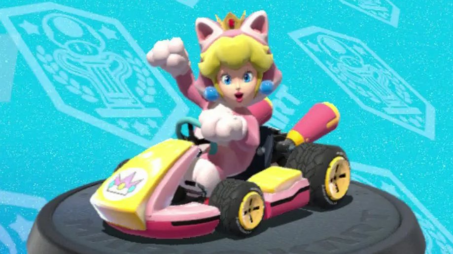 JMDeschats's tweet photo. Je viens de découvrir que Peach porte un costume de chat dans MarioKart 8.
Et en plus, elle peut conduire une moto.
La vie est belle. https://t.co/CNNyRmpNxJ
