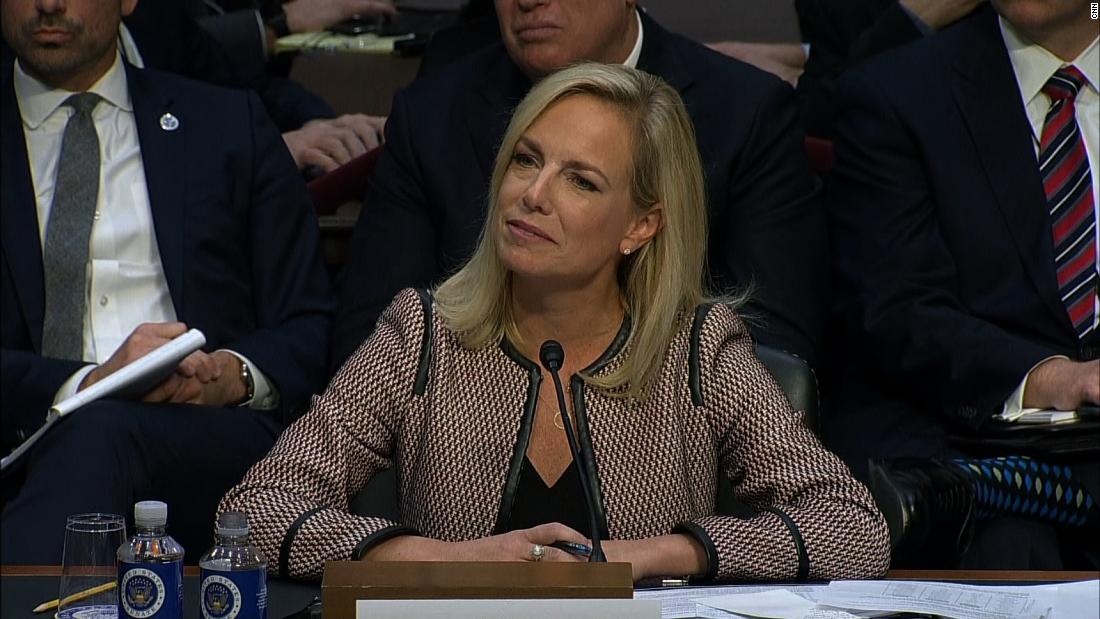 CNN's tweet photo. Here's exactly how Dick Durbin destroyed Kirstjen Nielsen's "shithole" explanation | Analysis by CNN's Chris Cillizza https://t.co/XODxNzBsi6 https://t.co/NkB7c7j3Ap