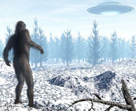 Jedi_Destroyer's tweet photo. Oh come on now! #Bigfoot can operate flying saucers?!😮😂 #PickTV #EvilEncounters https://t.co/nubdPo7xmk