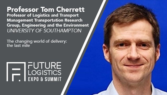 The changing world of #Delivery the #lastmile with Tom Cherrett, Prof #logistics &amp; #Transport Management <a href="/unisouthampton/">University of Southampton</a> at 1st Annual <a href="/FLExpoSummit/">Future Logistics</a> on 1 Mar goo.gl/G5bpJJ