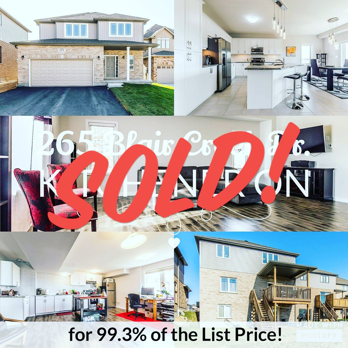 TimTavares's tweet photo. #Congratulations to both my clients, the #Buyers & #Sellers at 265 Blair Creek Dr. in #KitchenerOntario on the #FirmDeal for this wonderful property! It's been a pleasure! #SOLDFirm #SOLDPending #KitchenerHomes #KWAwesome #DoonSouth #TopperWoods #Sellya #TimTavaresTeam #REMAX https://t.co/uCO2TassOz