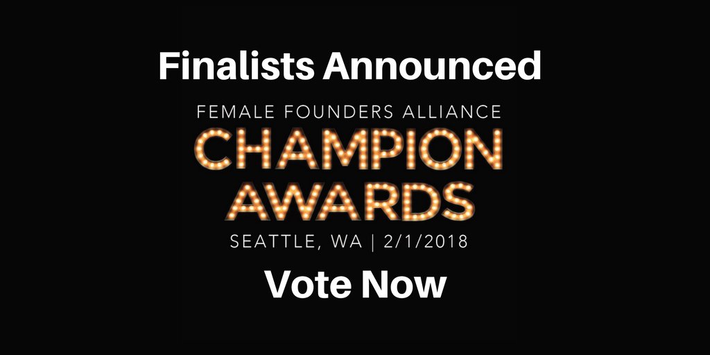 grahamandwalker's tweet photo. We're excited to have learned about so many wonderful allies for women entrepreneurs in Seattle. See the finalists and vote at: https://t.co/7XlG1wLmli. Celebrate all the nominees with us at the Champion Awards on 2/1. We'll announce the winners and some special heroes there. https://t.co/yX55L8nfTs