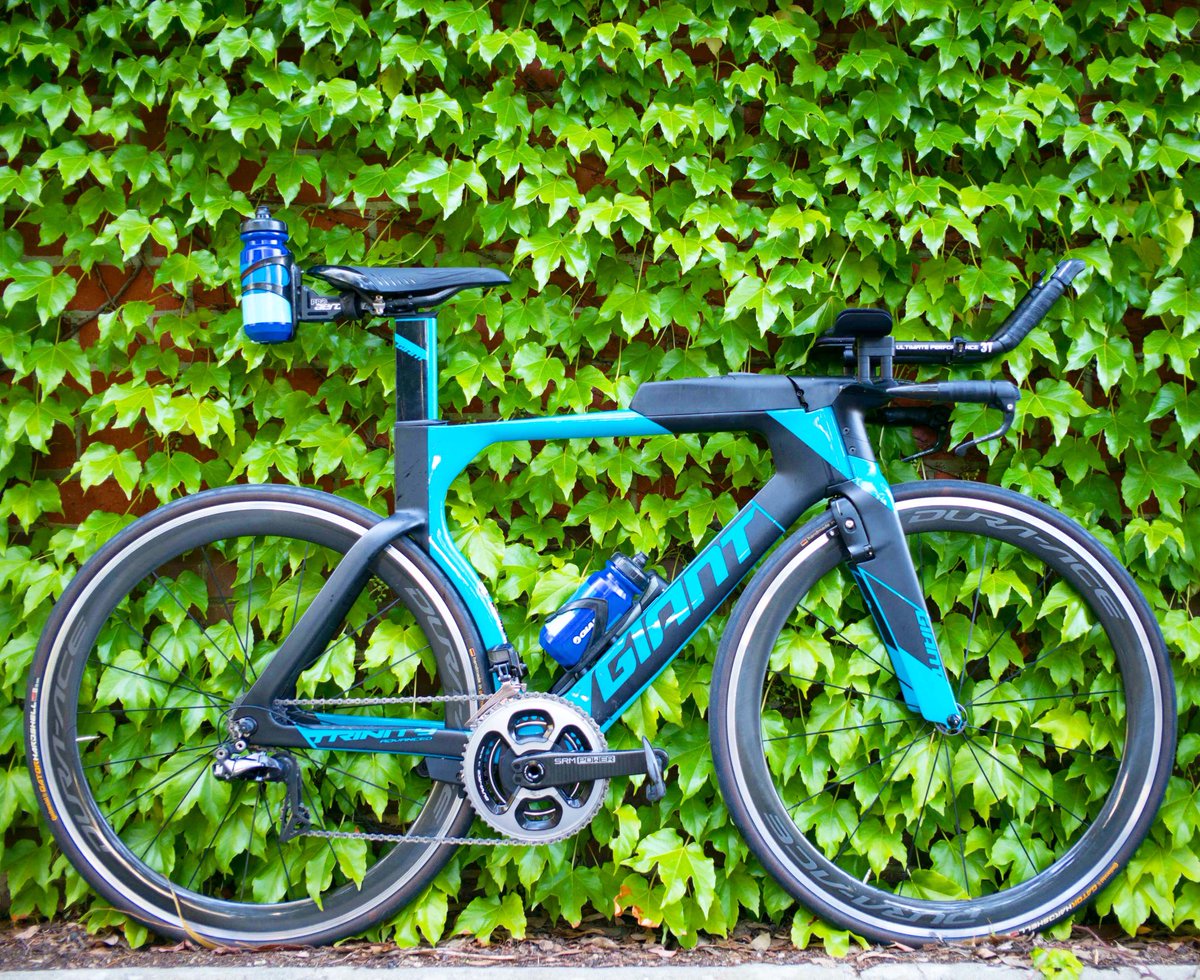 Whiplash: n. A sharp reaction.

Giant Trinity Pro. Full Shimano Di2 components. Ceramic speed bearings &amp; jockeys. SRM power. Built by @giantbikeshampton, supplied by <a href="/giantbikesaus/">Дима Санин</a>, @shimanoaustralia, @performance_sd, @srmoceania. 
 #24hourproject #oppywannabe #mitchsgiant24h