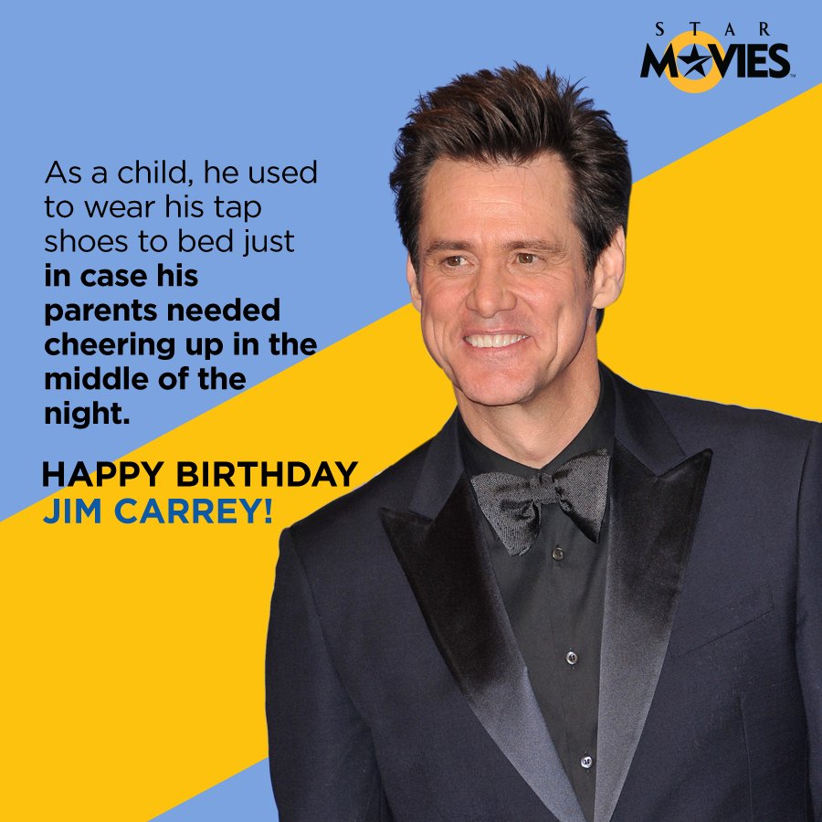 Known for his stand-up comedy and crazy grin here s wishing Jim Carrey a very happy birthday! 