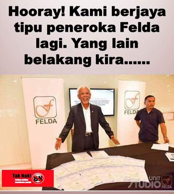 Tumpang sekole?: Karton dalam FELDA Tumpang sekole?: Karton dalam FELDA