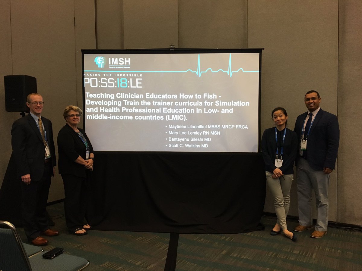 Working to close the gap in the global healthcare workforce with TOT Education.<a href="/VUMC_Anes/">VUMC Anesthesiology</a> @VUMCglobalanes <a href="/IGHSatUCSF/">UCSF Global Health</a>