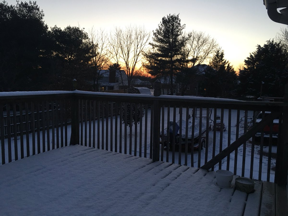 We thoroughly enjoyed our snow day! #snowdaysunsets #tennesseesnowday