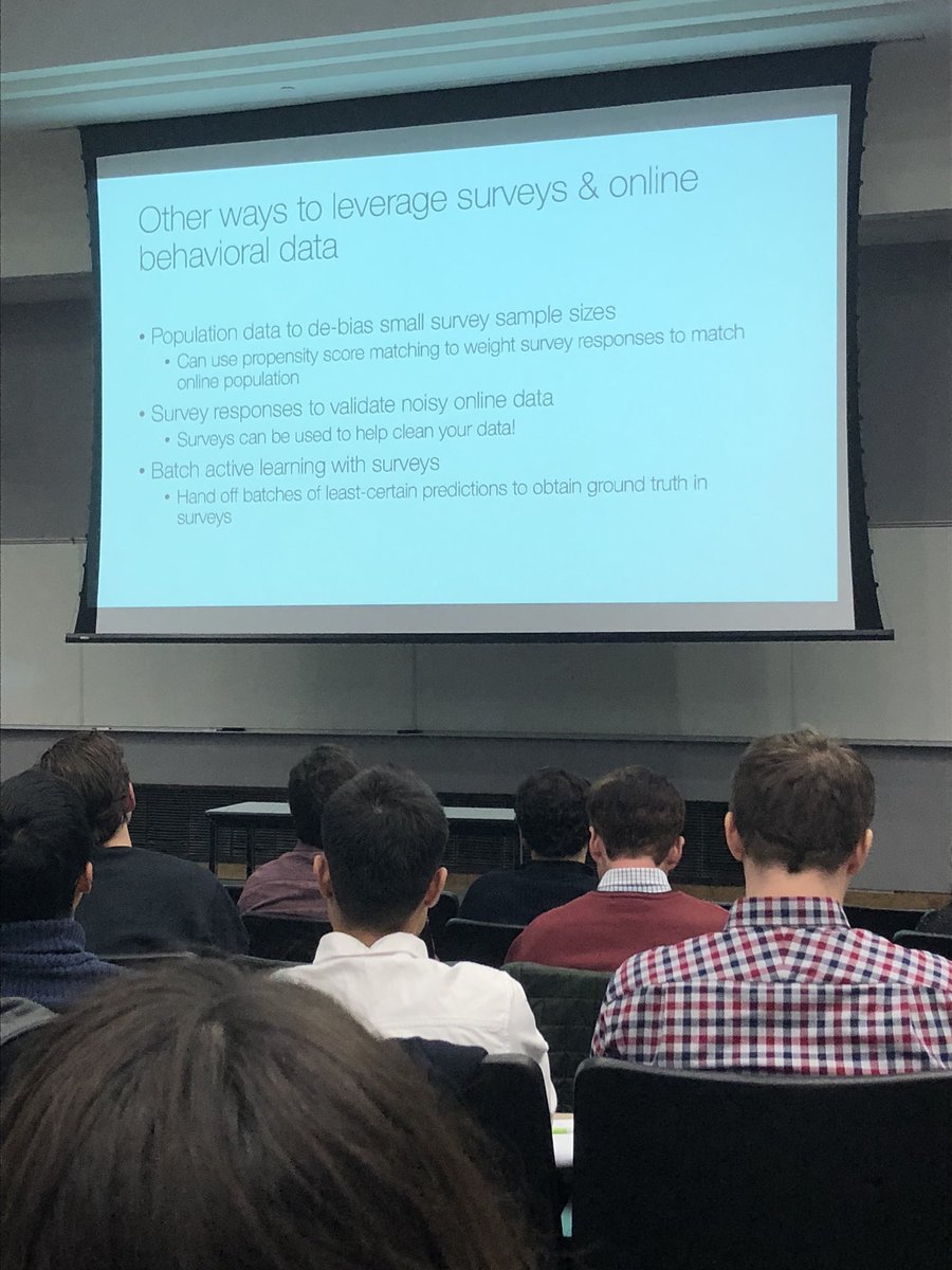 AlisonTeeSmith's tweet image. Ways to leverage #surveys &amp;amp; online behavioral data #datasciencedc @DataScienceDC #datascience