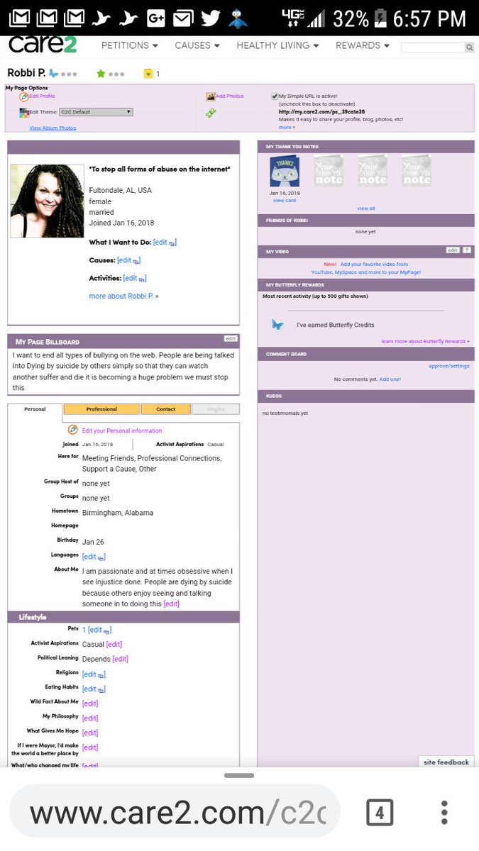 UMadeThisMess's tweet photo. Please link to my account on care 2 I would be most appreciative especially the ones that are really caring about what's going on in this world
https://t.co/90rIlD1itg
#Socialmedia #mentalhealth #giveback #friends #ILearnedTodayThat #FF #community #always #bloggerswanted #Life https://t.co/mcnvI1aCtM