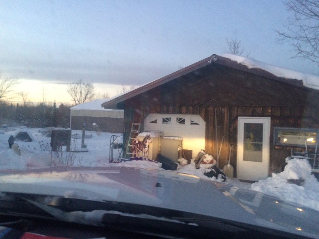 Ok. We've emerged from the snap dealer's den. We found her--her name's Deb--at the end of a road, down an unplowed driveway, in the back of a garage that was stuffed with boxes.