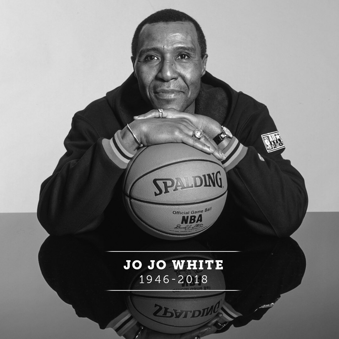 celtics's tweet image. We are terribly saddened by the passing of the great Jo Jo White. He was a champion and a gentleman; supremely talented and brilliant on the court, and endlessly gracious off of it. 

Full statement: on.nba.com/2mHldjQ