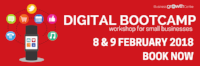LakeMacBusiness's tweet photo. New Year, New Business, New Sales!

How?

Digital Bootcamp! That is how! In conjunction wit the BGC we are running a Digital Bootcamp, Covering: 

Digital Readiness
Buying Cycles
Growth Hacking

Ticket at  https://t.co/bwGa8ivup0 https://t.co/nxJ5mMYvkO