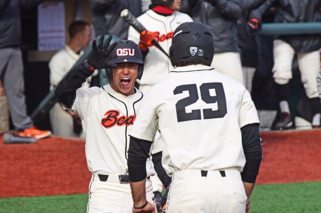 PubChairBeavs's tweet photo. Who else is hyped for some Beaver Baseball next month?!๐๐ปโโ๏ธ๐ฅ #YesWereABaseballSchool #NattyChasin #Casey2020 https://t.co/Wz8u3qyGnG