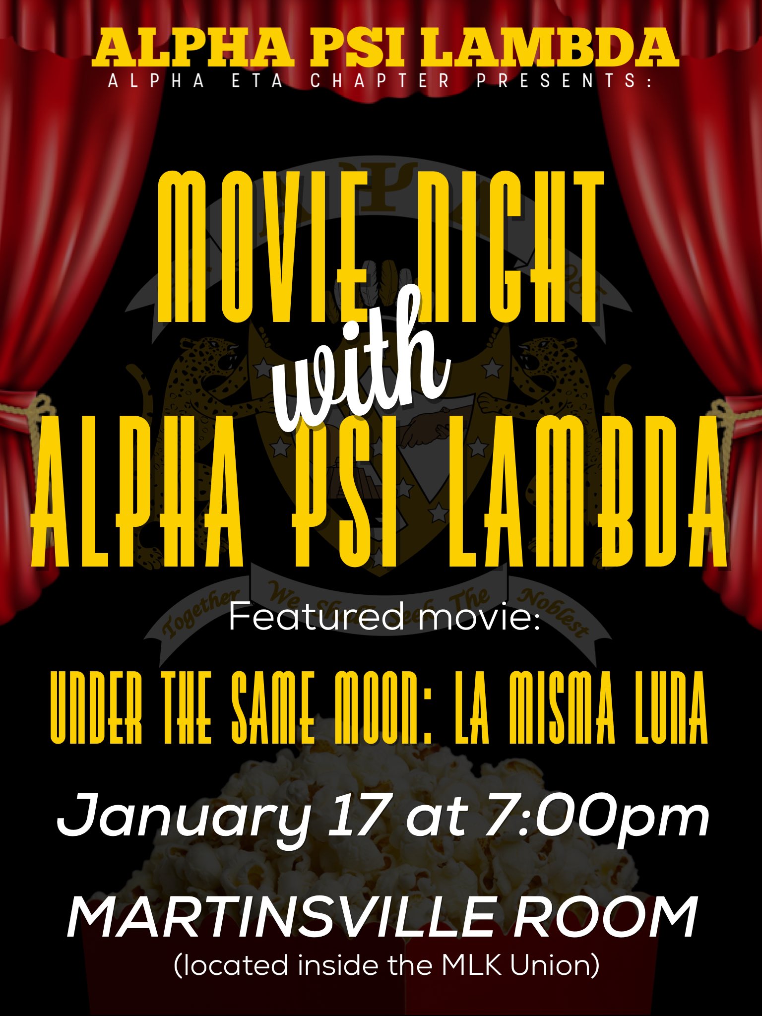 Alpha Psi Lambda Eiu Hey Eiu You Re Invited To Watch A Movie With Us Tomorrow We Are Watching Under The Same Moon La Misma Luna See Other Photo For Summary Show Alpha Psi Lambda Eiu Hey Eiu You Re Invited To Watch A Movie With Us Tomorrow We Are Watching Under The Same Moon La Misma Luna See Other Photo For Summary Show