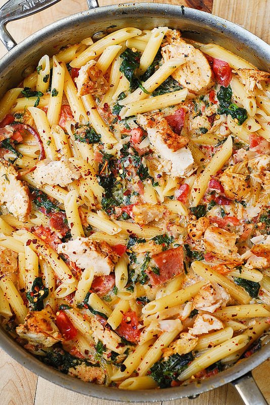 firechefapp's tweet image. Who's hungry? We are craving this chicken and bacon pasta with spinach and tomatoes in a garlic cream sauce.

firechefapp.com/recipedetails/…