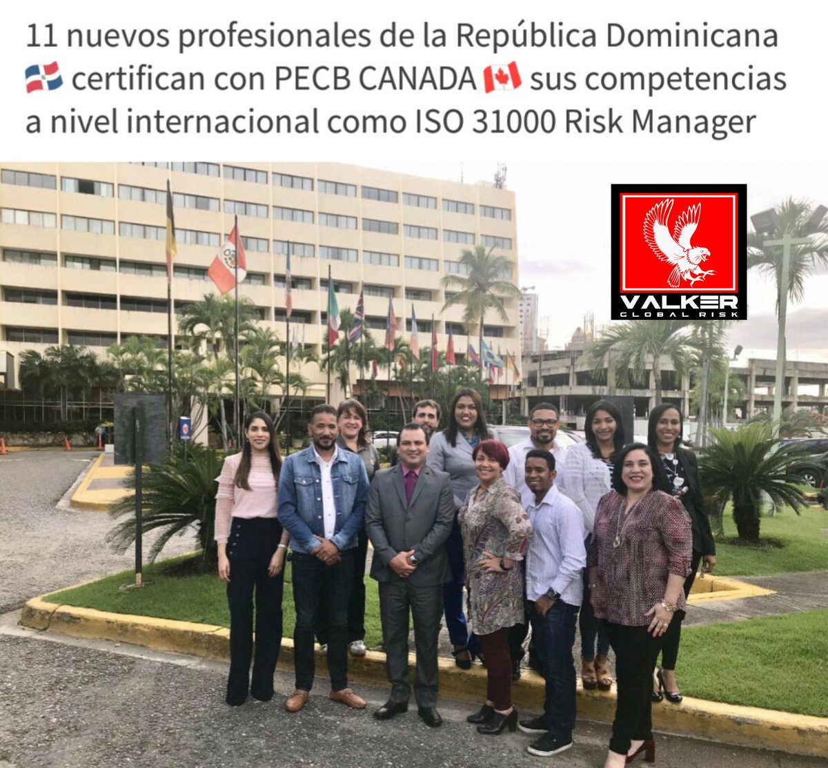ValkerGlobal's tweet photo. Atención Marzo #ISO31000 Certificado #PECB CHILE #ValkerGlobalRisk https://t.co/bEKJfnw8hl