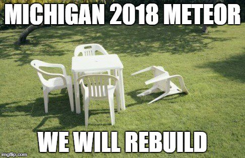 senator_kelley's tweet photo. Michigan 2018 Meteor - we will rebuild!
 #michiganmeteor #michiganEarthquake https://t.co/vS4wETrOif