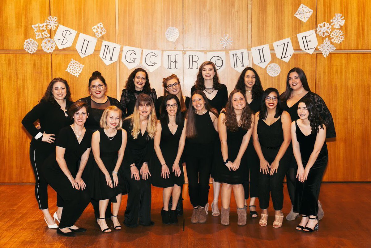 Singchronize female a cappella auditions are TOMORROW and Thursday from 8-10!!🙀 We’ll see you there!💕🎵