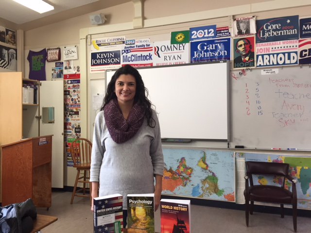 PerfectionLearn's tweet photo. Congratulations to Ms. Brown of Oak Ridge High School, winner of our #NCSS2017 social studies textbook giveaway. She received a free class set of our "United States Government & Politics: Preparing for the Advanced Placement Examination" textbook. https://t.co/D56us2JzfP
