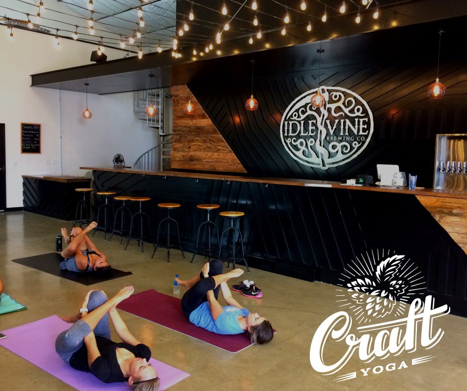 craftyogaatx's tweet photo. 🗓 January 20📍@IdleVineBrewCo ⏰ 10 a.m. Yoga+Beer+Good Times: https://t.co/QrekGdnbz6 🍺 #CraftYoga #CraftBeer https://t.co/xXUysWNSkL