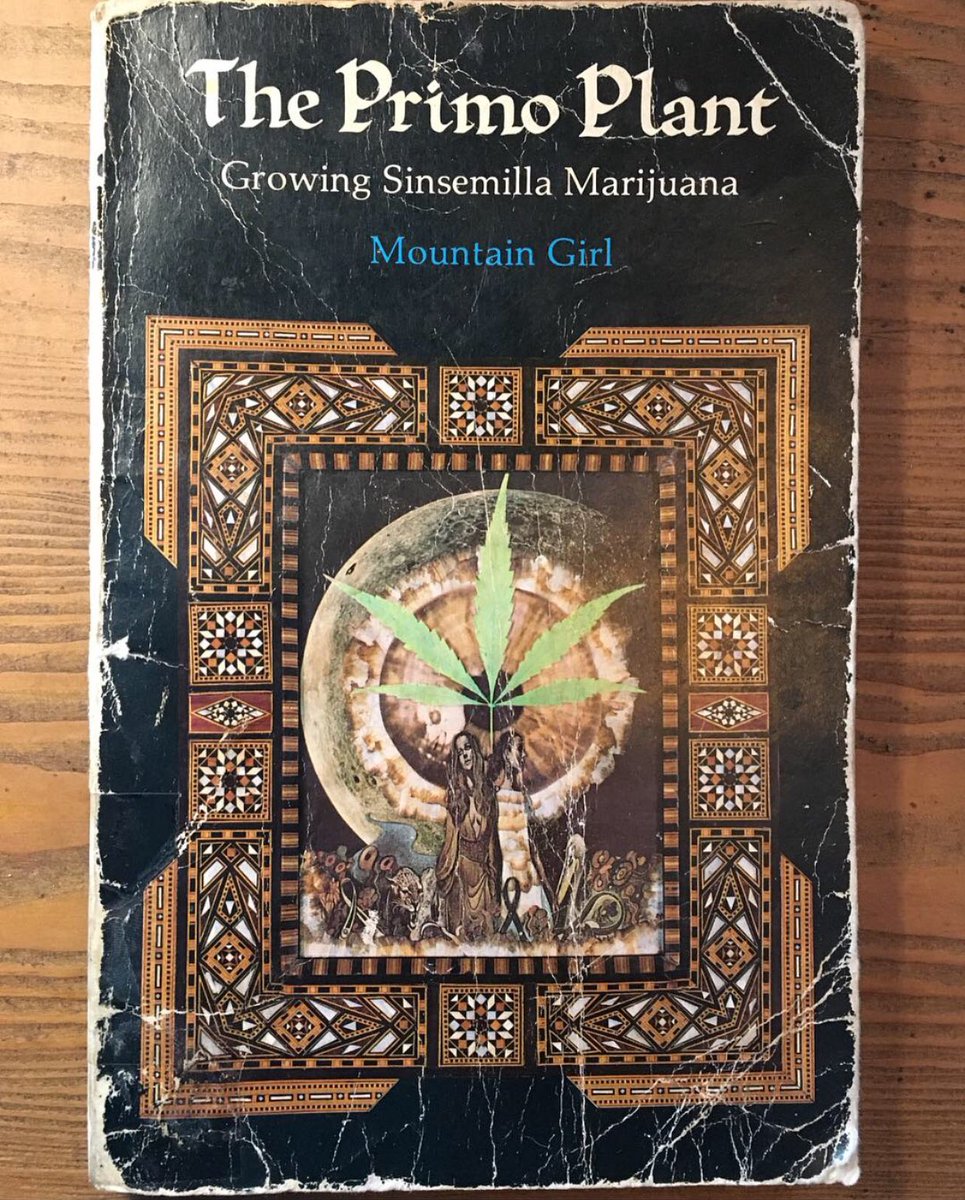 thcspecialties's tweet photo. Thanks to @dragonflyearthmedicine I just learned about this book, the Primo Plant by Mountain Girl that was published 50 years ago, the same year my book the $100,000 Manicure was published  That's so cool. #womeninweed #mountaingirl https://t.co/GmienNdMMT